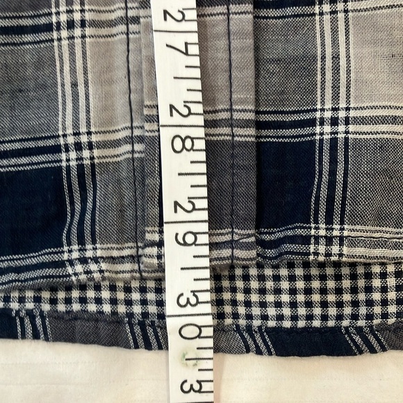 Men's size large Windriver Plaid Shirt - dark blue and Gray - Picture 14 of 16